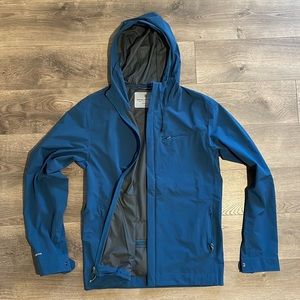 Royal Robbins Switchform Lite Jacket Mens Small s Blue Teal